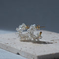 The Vertex – angular glass bead earrings, limited pieces BC Canada