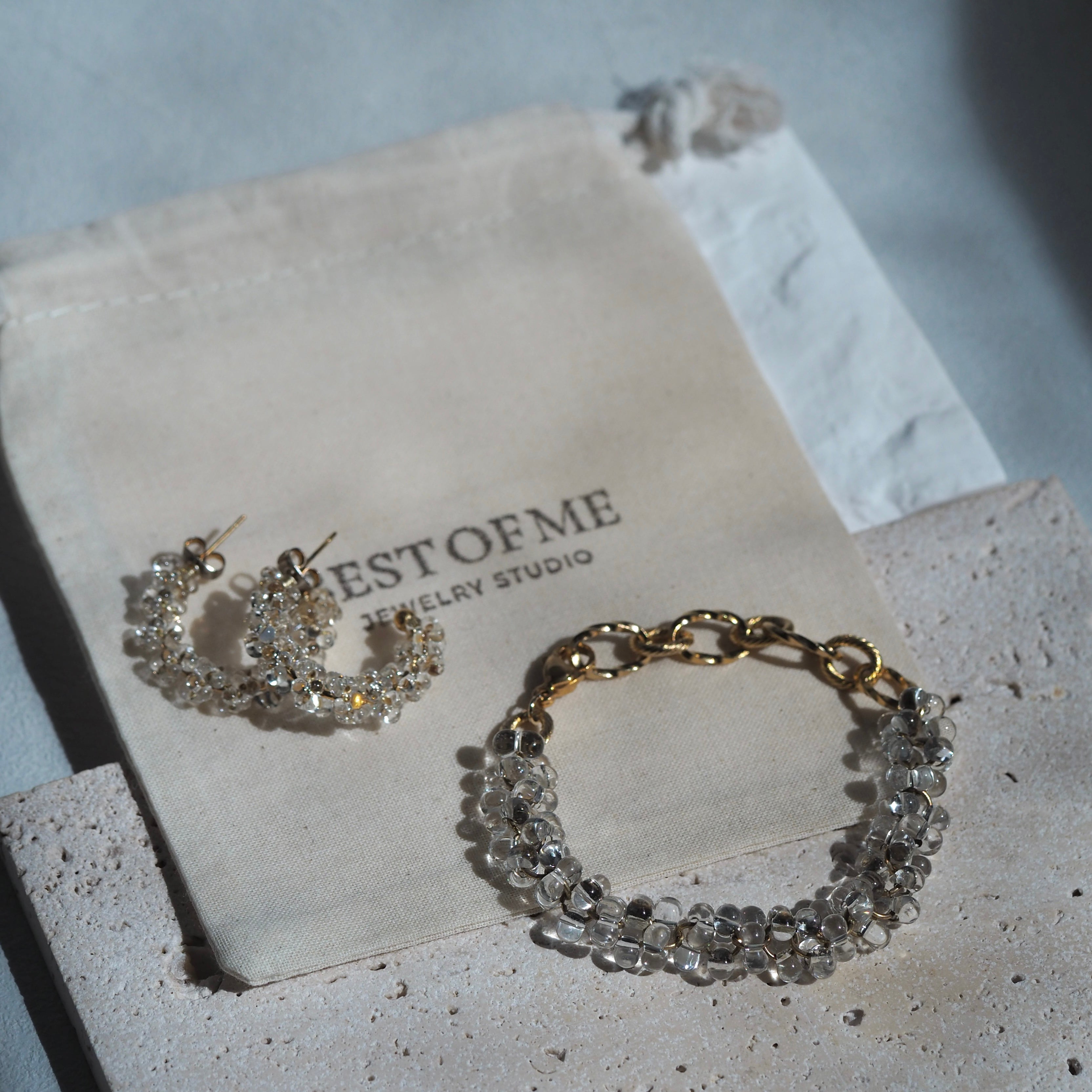 The Prism Bracelet – handcrafted women's bracelet, minimalist jewelry Canada