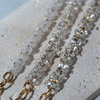 The Prism Bracelet – premium glass bead and PVD hardware bracelet, BC Canada