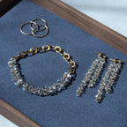 The Prism Bracelet – clear glass bead bracelet made in British Columbia